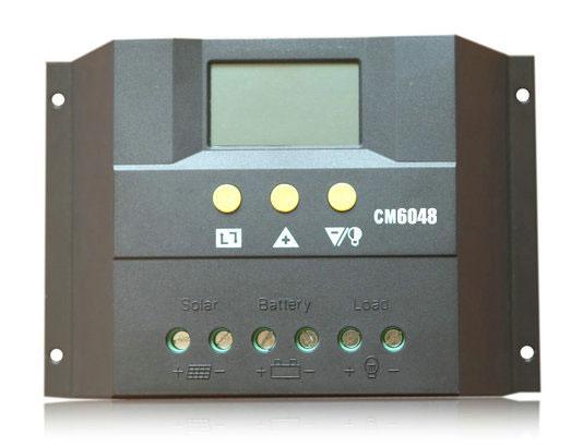太阳能电站控制器CM60-60A12V24V自动识别液晶显示